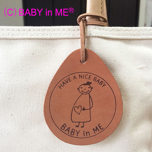 大好評の本革製卵型バッグチャームの販売を再開しました Info Baby In Me