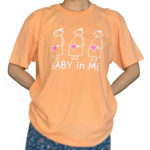 BABY in ME®マタニTシャツ オレンジ